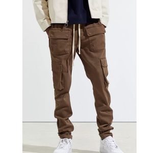 UO Standard Cloth Skinny Cargo Pant, Khaki, XL